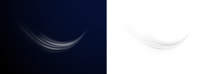 Motion streak line light vector futuristic abstract city.
