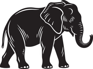 Obraz premium Ornate Mandala Elephant Line Art Illustration