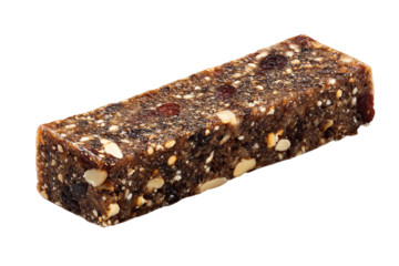 Sports energy bar isolated on transparent background