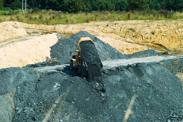 open cast mine mining quarry industrial site