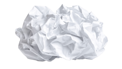 Crumpled white paper ball (4)