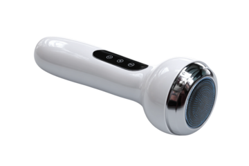 Neck and back body massager isolated on transparent background