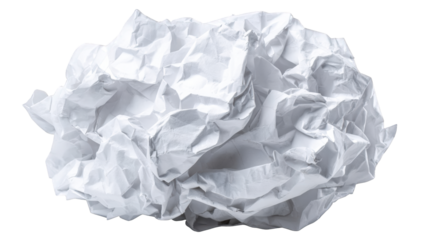 Crumpled white paper ball (5)