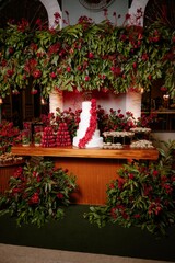 fifteen years anniversary decoration and food