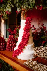 fifteen years anniversary decoration and food