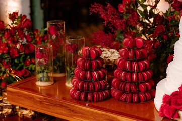 fifteen years anniversary decoration and food