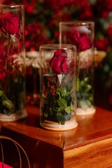 fifteen years anniversary decoration and food