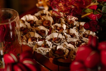 fifteen years anniversary decoration and food