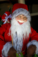 santa claus with gifts