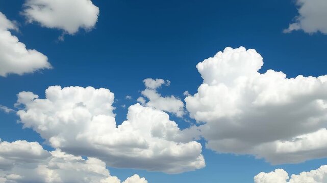 A dirt road stretches through a lush green pasture, bordered by a fence. Fluffy clouds drift across the bright blue sky, creating a peaceful midday landscape.