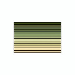 set of colored barcode