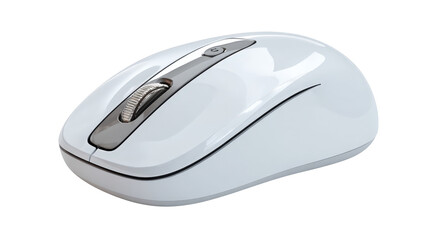 Wireless ergonomic mouse Transparent background, PNG file