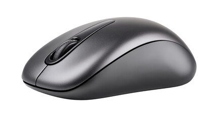 Wireless ergonomic mouse Transparent background, PNG file