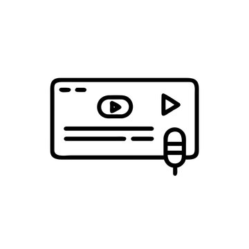 Podcast YouTube Thumbnail Minimalist Design Style