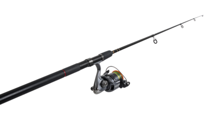 fishing reel isolated on transparent background