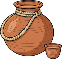Clay Matka Water Pot