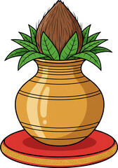 Kalash Ritual Arrangement