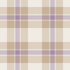 Checkered textile vector pattern features uniform square symmetry, contemporary plaid background aesthetic, seamless repeat fabric perfect for fashion collections, craft projects. © Olena