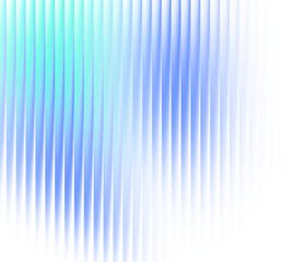 Vertical gradient stripes in teal and blue on transparent background