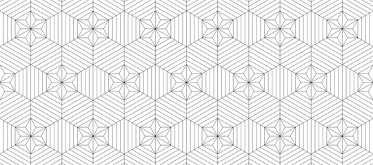 幾何学 抽象 三角形 六角形 レトロ 麻の葉 背景