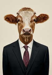 牛の肖像 ～デジタル融合の妙～