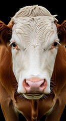 黒曜の瞳、静謐な牛