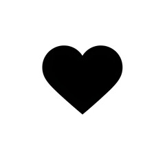 Fototapeta premium White heart outline, isolated on white background and isolated on transparent background