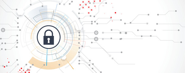 Future cyber technology web services for business and internet project. © kras99