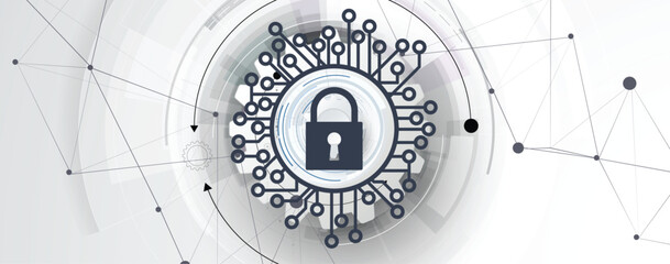 Future cyber technology web services for business and internet project. © kras99