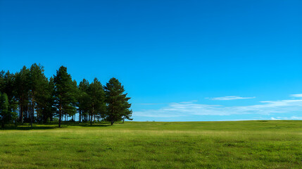Fototapeta premium landscape with trees