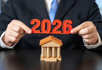 2026 in banking and finance. Expectations and plans for the coming year. Strategic outlook, digital transformation, regulation trends. Market forecasts and preparation for economic challenges ahead.