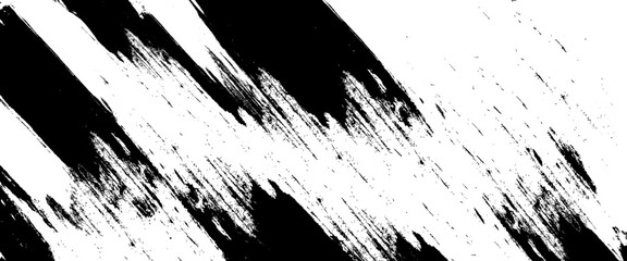 Vector grunge brush strokes texture rough black scratches for wallpaper