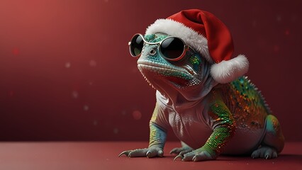 A cute green dragon and iguana character illustration featuring a funny cartoon lizard with a smile, designed as a green reptile vector on a white background for nature and wildlife art