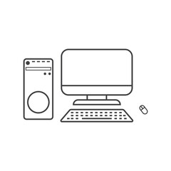 computer icon vector illustration technology