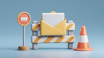 Blocked mail delivery shows message access denied,
Communication delivery blocked indicates mail service interruption,
Restricted message access displays delivery restriction warning