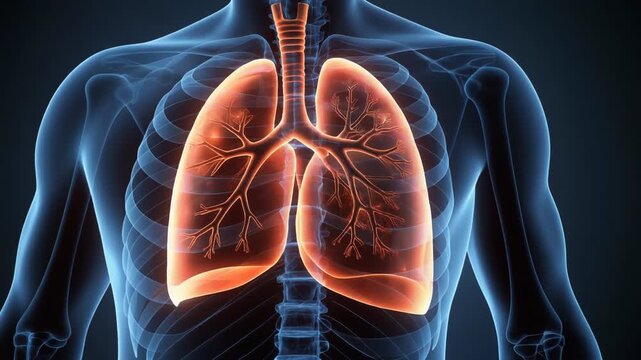Explore the intricate structure and function of the human lungs