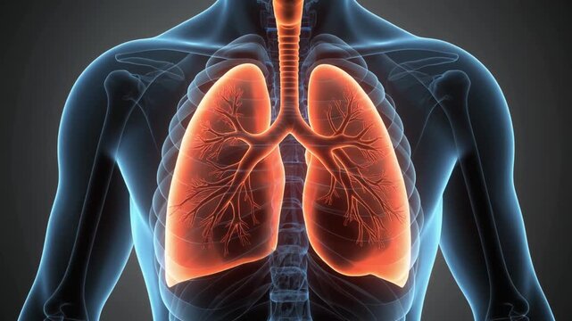 Explore the intricate structure and function of the human lungs