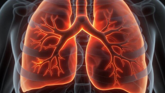 Explore the intricate structure and function of the human lungs