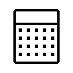Calculations icon vector image. Suitable for mobile apps, web apps and print media.