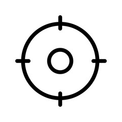 Target icon vector image. Suitable for mobile apps, web apps and print media.