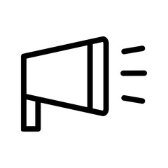 Announcement icon vector image. Suitable for mobile apps, web apps and print media.