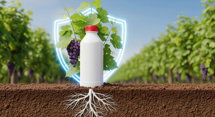 Grape Vine Nutrition and Shielded Root Development