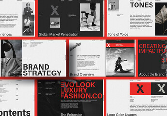 Brand Strategy Presentation Layout