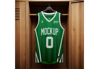 Basketball Jersey Mockup