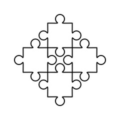puzzle piece outline