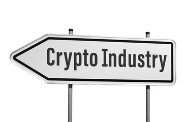 Crypto Industry, Metall sign