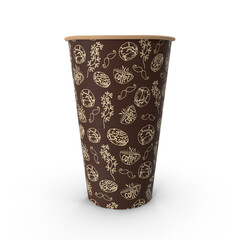 paper coffee cup takeout design