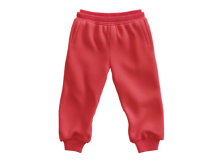 Vibrant red sweatpants for casual comfort and style