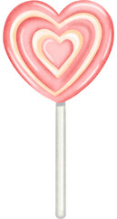 Valentine’s Day Hand Drawn Love Elements, Romantic Cute Clip Art PNG