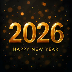 Celebrating 2026 happy new year